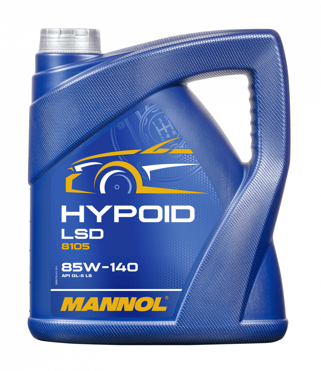 Олива трансмісійна MANNOL Hypoid LSD 85W-140 GL-5 8105, 4 л